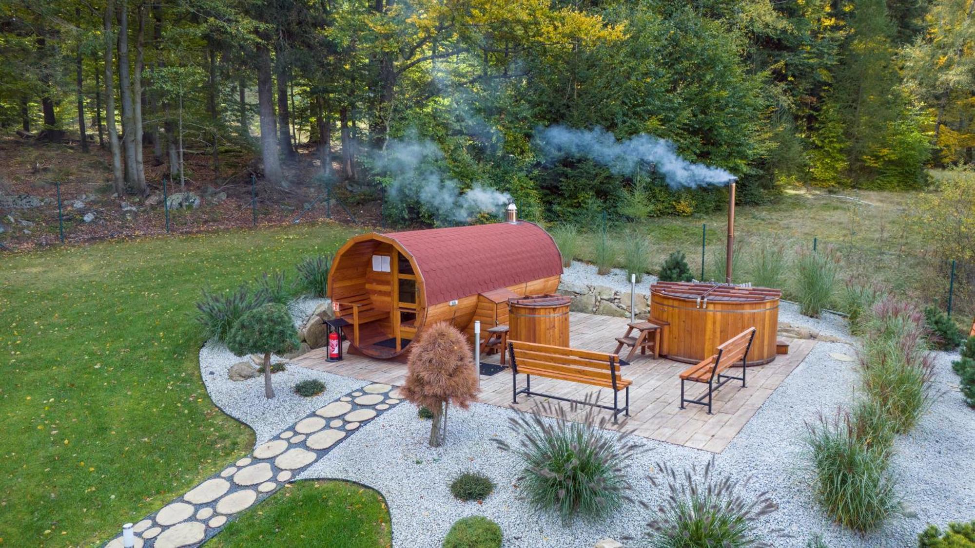 Gorskie Wytchnienie Domki Karkonosze Piechowice  Buitenkant foto