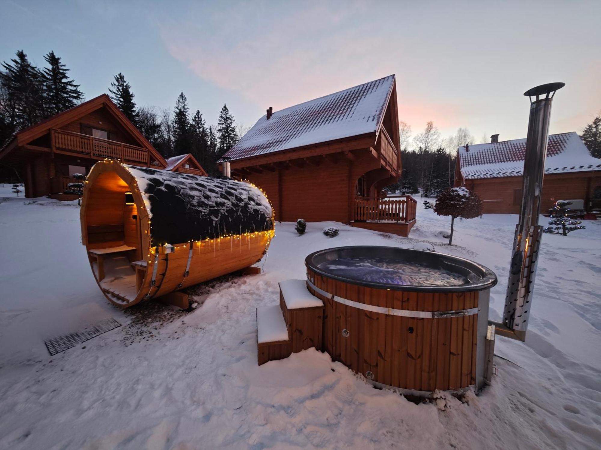 Gorskie Wytchnienie Domki Karkonosze Piechowice  Buitenkant foto