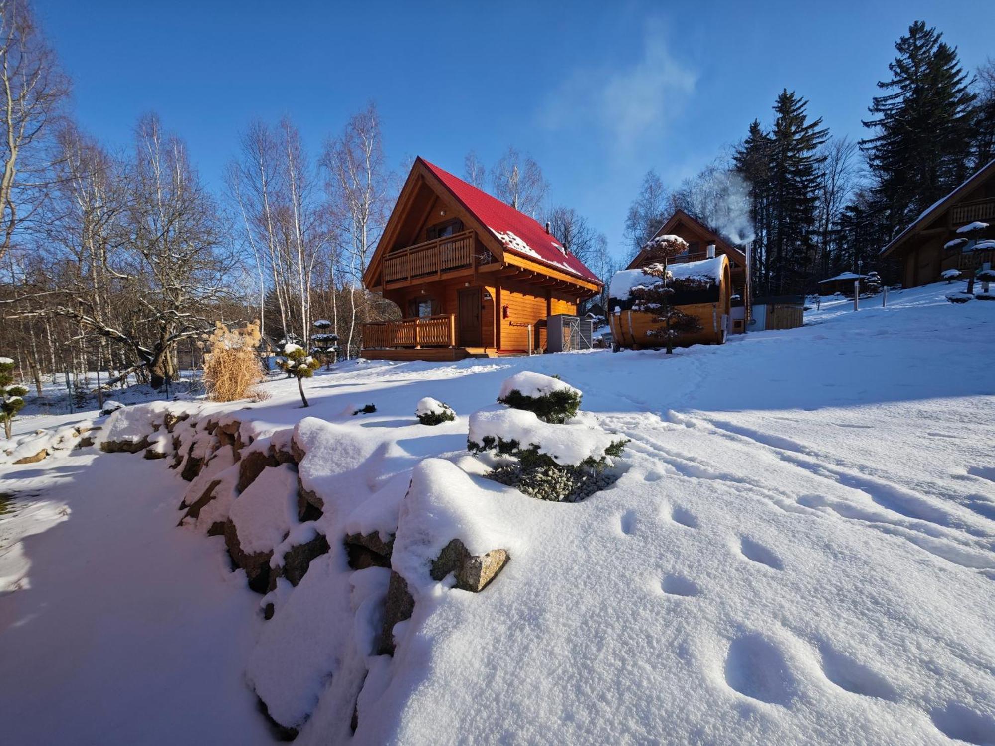 Gorskie Wytchnienie Domki Karkonosze Piechowice  Buitenkant foto